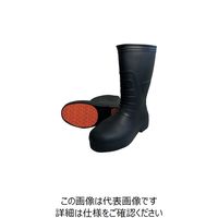 喜多 柔らかいEVAラバー安全長靴 KR7030 ブラック XL(27.5~28.0) KR7030-BK-XL 1足 235-4069（直送品）