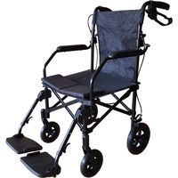 チノンズ 耐荷重100kg　携帯製に優れた折畳式の簡易車椅子　ジョイチェアー 4580232640206 1台（直送品）