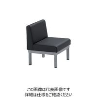 ミズノ 簡易応接椅子 W560XD560XH695XSH380 ブラック MWC-100-BK 1台 127-5527（直送品）