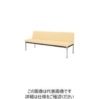 ミズノ スリムタイプロビーチェア背付 アイボリー MBC-S18NE-V-IV 1台 101-0931（直送品）