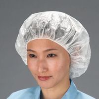 エスコ [白] クリーンキャップ(100枚) EA355AB-11WA 1セット(300枚:100枚×3箱)（直送品）