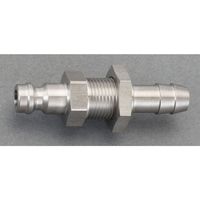 エスコ 6mm タケノコ型プラグ(隔壁/ステンレス製) EA140GK-506 1セット(3個)（直送品）