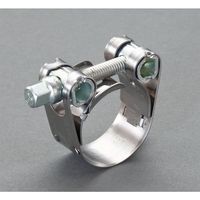 エスコ 40ー 43mm TーBOLT クランプ(430ステンレス製) EA463BL-43 1セット(20個)（直送品）
