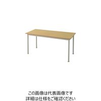 山善 パソコンデスク (幅140 奥行60) ナチュラル MFD-1460(NB/IV) 1台 168-4909（直送品）