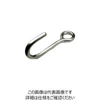 水本機械製作所 水本 ステンレス ストレートフック 長さ185mm 使用荷重0.49kN STF-13 1個 849-2869（直送品）