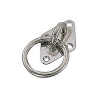 水本機械製作所 水本 ステンレス ダイアモンドアイ丸カン 40mm×65mm丸カン内径40mm DIR-6 1個 849-1280（直送品）