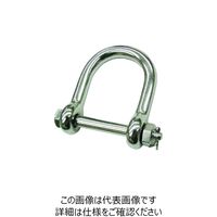 水本機械製作所 水本 ステンレス ワリピン式ワイドネジシャックル 呼び9mm SBW-9 316 1個 201-3438（直送品）