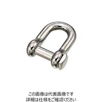 水本機械製作所 水本 ステンレス 角頭シャックル 呼び6mm QS-6 1個 849-2257（直送品）