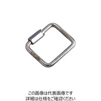 水本機械製作所 水本 ステンレス 四角リングキャッチ 線径6mm長さ49mm VH-6 1個 849-3123（直送品）