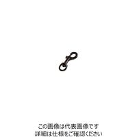 水本機械製作所 水本 ナスカン カラーブラック 全長76mm RN-1BK 1個 849-2381（直送品）