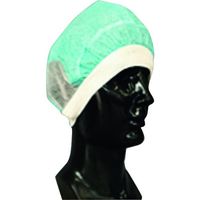 東京メディカル でんでん帽 バンド付フィットタイプ ブルー Mサイズ 100枚入り CA-307BM 1箱(100枚) 250-4468（直送品）