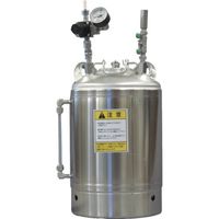 扶桑精機 扶桑 ステン圧送タンクCTーN10LTーSR Lゲージ付 耐溶剤性 CT-N10LT-SR 1個 731-6666（直送品）