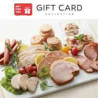 【手土産やお祝いの贈り物に】 山形の極み　無塩せき ハム・ソーセージ 6種 ギフトカード　二重封筒　熨斗（御祝）（直送品）