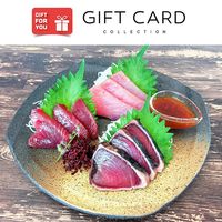 【手土産やお祝いの贈り物に】 第八永盛丸漁獲 びん長まぐろ かつお 尽くし ギフトカード　二重封筒　熨斗（御祝）（直送品）