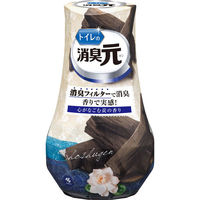 トイレの消臭元 トイレ用 心がなごむ炭の香り 消臭剤 400ml 小林製薬（わけあり品）