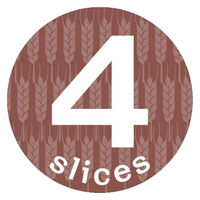 カミイソ産商 ラベル S-366 4 slices 1袋(500個)（直送品）