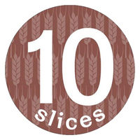カミイソ産商 ラベル S-370 10 slices 1袋(500個)（直送品）