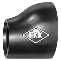 古林工業 SGP 溶接式管継手(黒)偏芯レジューサー 80Ax50A RE0008050 1個（直送品）