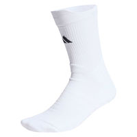 adidas(アディダス) 靴下 ソックス テニス クルーソックス クッション 1足組 S ホワイト／ブラック CH260 1セット（2足）（直送品）