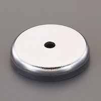 エスコ φ37mm 穴付マグネット(ネオジウム/ラバーコート) EA781GC-72 1個（直送品）