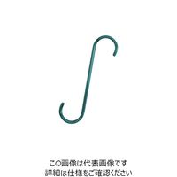 水本機械製作所 水本 ファンシーSフックストレート（グリーン） 全長300mm A-963 1個 849-0527（直送品）