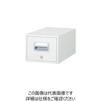 ダイシン工業 ダイシン 卓上キャビネット A5ー1段引出し型 ホワイト A5-11W 1台 856-9324（直送品）