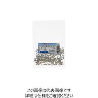 SUNCO 三価ホワイト (+)Aサラ 小袋100入り 5×50 (100本入) 20-00-K001-0050-0500-03（直送品）