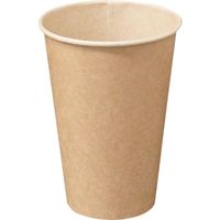 大黒工業 大黒 紙カップ 12oz 未晒無地 6403463 1組(50個) 236-0309（直送品）