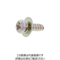 SUNCO 三価ホワイト BタイプナベP=3 3×8 (1200本入) 30-00-8003-0030-0080-03 1箱(1200本)（直送品）