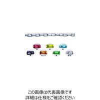 水本 チューブ保護ステンレスチェーン ブラック 1.4HA-BK 15.1～16m 1.4HA-BK-16C 157-6150（直送品）