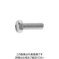 SUNCO 三価ブラック（4）アプセット小ネジ 6×10 （500本入） 00-00-4000-0060X0100-04 231-6028（直送品）