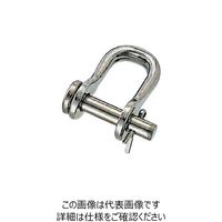 水本機械製作所 水本 ステンレス ワリピン式半丸シャックル 長さ33mm 内幅17mm B-1472 1個 849-0798（直送品）