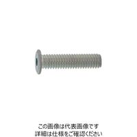 SUNCO 三価ホワイト鉄六角穴スリムヘッド小ネジ 5×8 （500本入） 00-00-A600-0050X0080-03 230-9805（直送品）