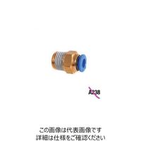 パルサーブル パルサールブ 90°チューブフィッティング プッシュインタイプ PC6-PT1/4”M A238 1個 237-0504（直送品）