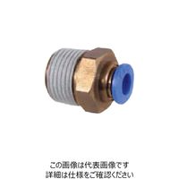 パルサーブル パルサールブ 90°チューブフィッティング プッシュインタイプ PC6-PT3/8”M A236 1箱 237-0490（直送品）