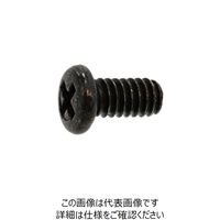 SUNCO 三価ブラック #0-3（+）ナベ小ネジ 1.4×1.5 （10000本入） 262