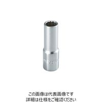 TONE ディープソケット 差込角9.5mm 対辺寸法21mm 3D-21LHP 1個 864-2174（直送品）
