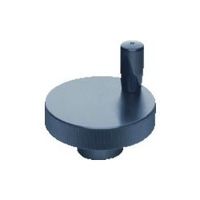 イマオコーポレーション イマオ ハンドル 小型アルミニウムハンドル車(加工付) ハンドル径63mm AHR63C-T16 1個（直送品）