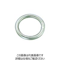水本機械製作所 水本 ステンレス 丸リンク 線径2mm内径20mm(5個入) B-2072 1袋(5個) 162-9598（直送品）
