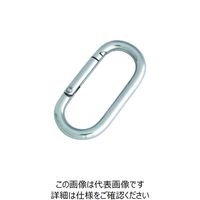 水本機械製作所 水本 ステンレス プチカラビナ(スタンダード型) 線径8mm 長さ74mm B-154 1個 849-0824（直送品）