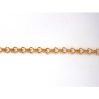 ニッサチェイン アルミカラーチェン 30m 金 AR12-GD 1本 128-0271（直送品）