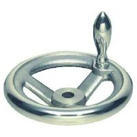 イマオコーポレーション イマオ ハンドル アルミ朝顔型ハンドル車(加工付) ハンドル径250mm ALV250-M 1個 133-1706（直送品）