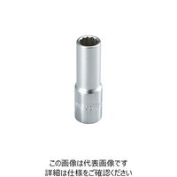 TONE ディープソケット 差込角9.5mm 対辺寸法15mm 3D-15LHP 1個 864-2166（直送品）