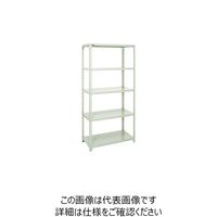 大阪製罐 OS 軽量物品棚(120kgタイプ) 間口875×奥行450×高さ1800mm A1-6325 1台(1個) 152-3508（直送品）