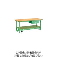 大阪製罐 OS 移動式作業台 木製天板(厚み31mm) BM1873 1台 136-1062（直送品）