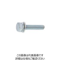 SUNCO 三価ホワイト EW4.8トリーマI＝3 永和鋲螺製 6×20 （500本入） 247-7700（直送品）
