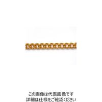 ニッサチェイン アルミカラーチェン 30m 金 AS30F-GD 1本 126-4539（直送品）