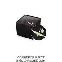 大黒工業 大黒 VーBOX 6.5寸 折鶴 黒(金ボール付)三段 31765 1個 237-4385（直送品）