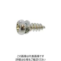 SUNCO 三価ホワイト (+)AナベP=2 3×8 (2000本入) 20-00-0802-0030-0080-03 1箱(2000本)（直送品）