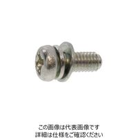 SUNCO 三価ホワイト (+)ナベP=4(丸先 3×8 (1200本入) 10-00-5004-0030-0080-03（直送品）